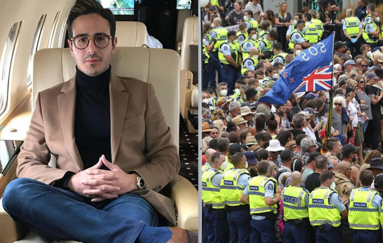 Tinder Swindler nz protests