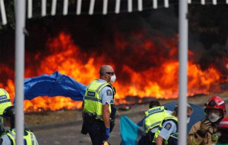 fire at parliament