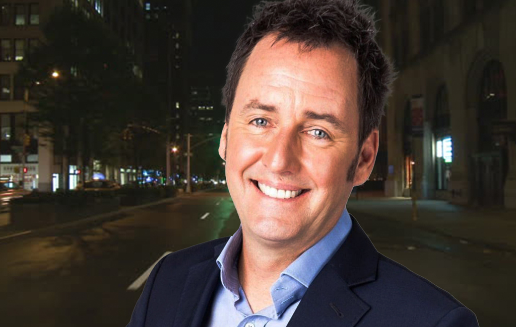 Mike Hosking out in the middle of the night