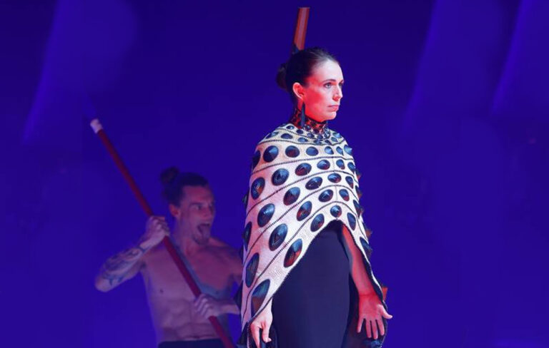 Ardern at world of wearable arts