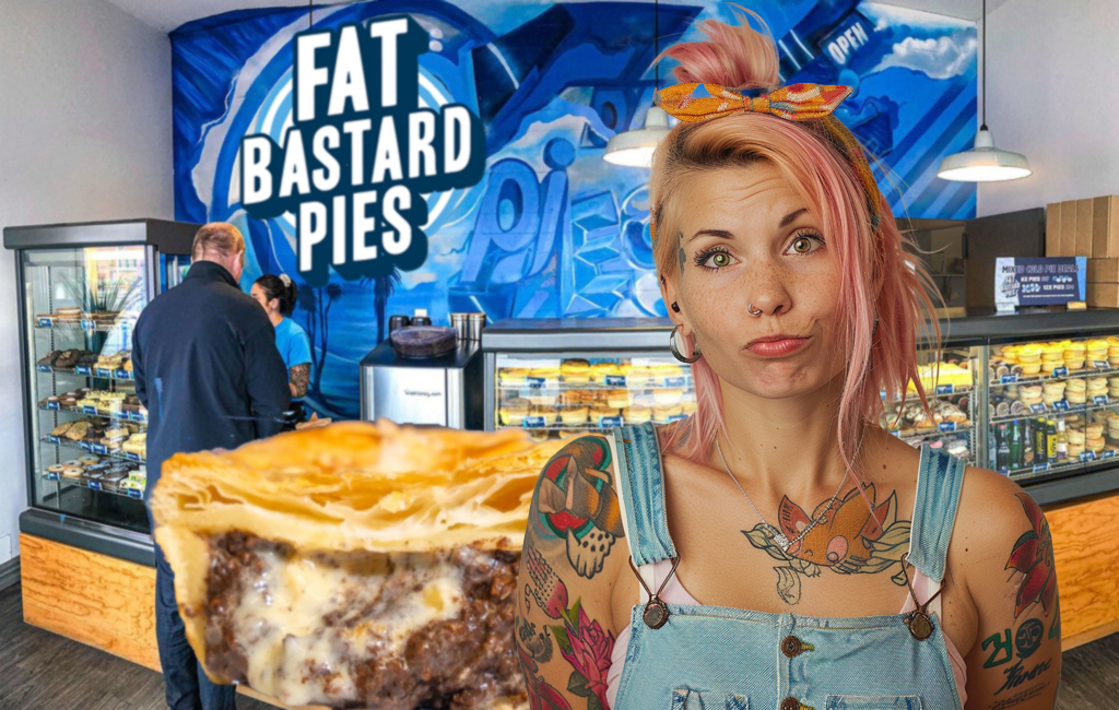 Ruby at Fat Bastard Pies bakery