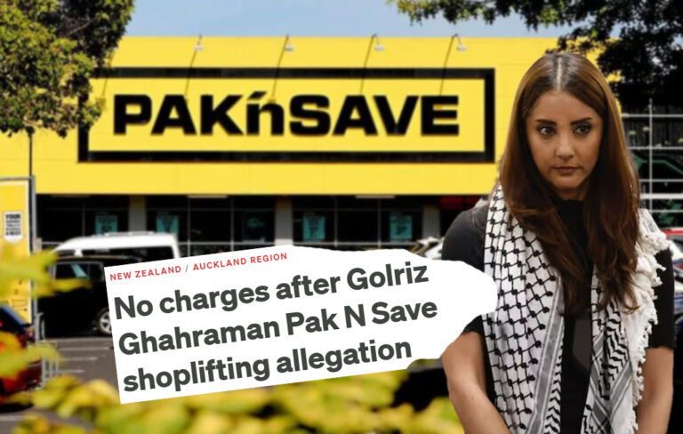 golriz in front of pak n save