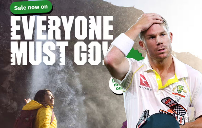 david warner by tourism poster