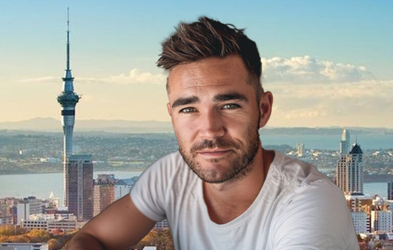 Man in Auckland.