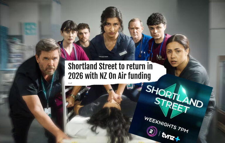 Shortland Street pic with headline about funding