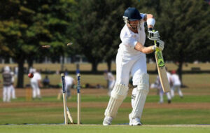 batsman getting out