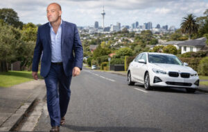 leigh hart walking up road