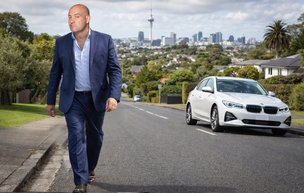 leigh hart walking up road