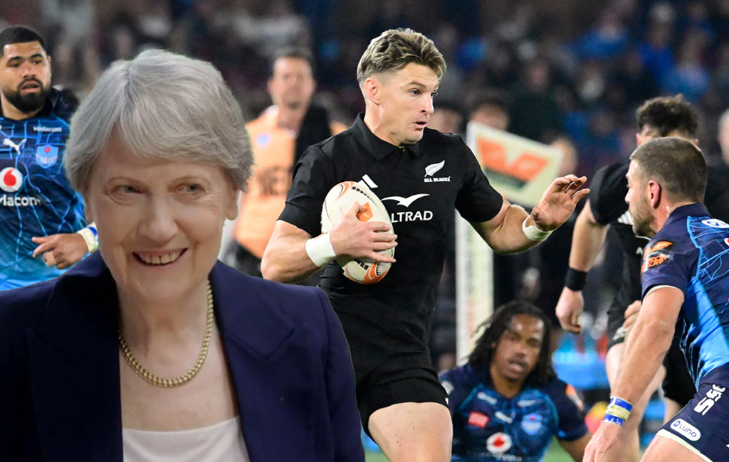 helen clark and beauden barrett